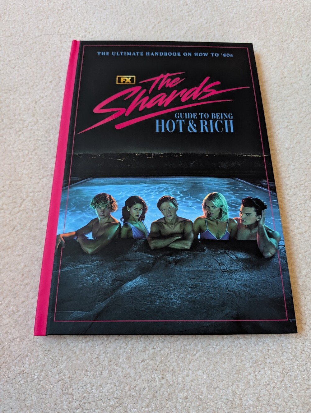 The Shards: Guide to Being Hot & Rich Hardcover - Black & Pink Cover New